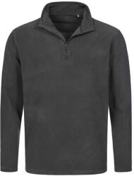 Stedman CLASSIC FLEECE HALF-ZIP ST5020 / Jachetă bărbătească din fleece cu fermoar 1/2 - gri oțel M (ST5020GRSM)