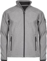TEE JAYS TJ9510 / Jachetă softshell bărbătească cu 3 straturi - gri melanj L (18951007703)