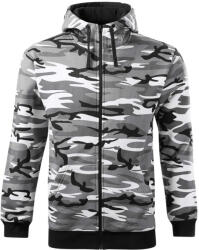 MALFINI, a. s MALFINI CAMO ZIPPER C19 / Hanorac camuflaj bărbătesc - gri camuflaj M (C193214)