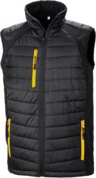 RESULT R 238X COMPASS / Vestă hibridă unisex - negru/galben M (30238X19702)