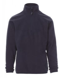 PAYPER SOFT+ 001294-0070 / Hanorac unisex ușor din fleece cu fermoar pe jumătate - bleumarin L (001294007008007L)