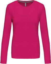 Kariban Vintage K383 / Tricou cu mânecă lungă pentru femei - fuchsia XXXL (20K38331013)