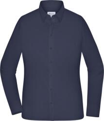 Daiber JN 1373 / Cămașă de damă din poplin mixt - bleumarin XL (02137300304)