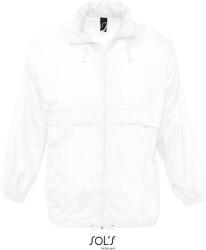 SOL´S SOL'S SURF / Geacă de vânt unisex - albă XXL (25200000105)