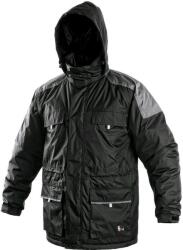 CANIS SAFETY a. s CANIS FREMONT / Geacă de iarnă bărbătească - negru/gri 4XL (121000581098)