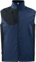 PROJOB Vestă softshell de lucru PROJOB 3702 SOFTSHELLVEST/Vestă softshell de lucru pentru bărbați - albastru închis L (64370200303)