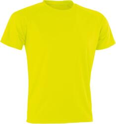 Spiro S 287X AIRCOOL / Tricou sport unisex - galben fluorescent M (29287Xu6902)
