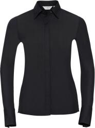 Russell Athletic 960F / Tricou elastic cu mânecă lungă pentru femei - negru XXL (11960F00205)