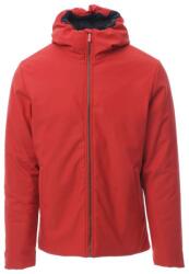 PAYPER OREGON 001517-0489 / Jachetă softshell de iarnă cu glugă - roșu/bleumarin M (001517048903007M)