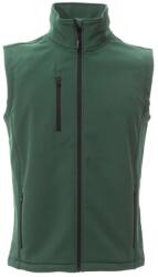 PAYPER GLASGOW 001363-0355 / Vestă softshell cu două straturi - verde L (001363035507000L)