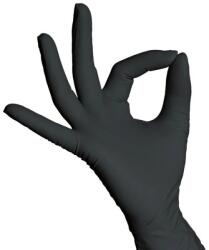 PRA-P-OR s. r. o Mănuși de nitril de unică folosință PRAPOR SHATIN, pachet de 100 - negre L (PRAPOR183009)