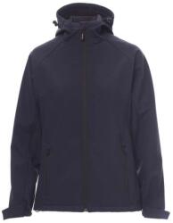 PAYPER GALE LADY 001045-0355 / Jachetă softshell pentru femei cu glugă - bleumarin XL (001045035508007XL)