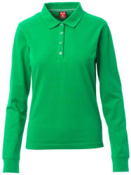 PAYPER FLORENCE LADY 000931-0021 / Tricou polo de damă, cu mânecă lungă - verde jeleu XS (000931002107003XS)