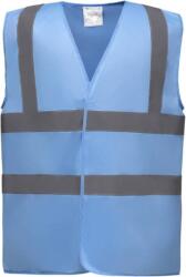 Yoko Vestă de siguranță YOKO HI-VIS HVW100 / Vestă de siguranță - albastru deschis L (79W10041003)