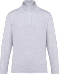 Kariban Vintage Hanorac KARIBAN VINTAGE K478 / cu fermoar 1/4 - gri cenușiu-heather XXL (20K478v8905)