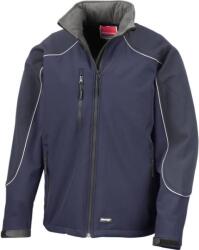 RESULT R 118X / Jachetă unisex softshell cu 3 straturi și glugă - bleumarin L (30118X01203)