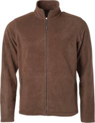 Daiber JN 782 / Jachetă bărbătească din microfleece - maro XL (02078214504)