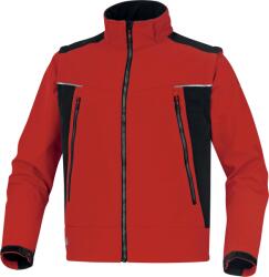 Delta Plus DELTA ORSA / Jachetă softshell 2 în 1 pentru bărbați - roșu/negru XL (ORSARNXG)