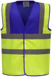Yoko Vestă de siguranță YOKO HI-VIS HVW100 / Vestă de siguranță - albastru regal/galben de înaltă vizibilitate L (79W100zx803)