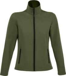 SOL´S RACE / Jachetă softshell cu 2 straturi pentru femei - army M (25119454902)