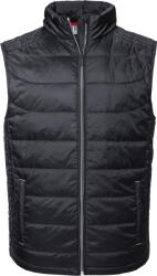 Russell Athletic 441M / Vestă impermeabilă bărbătească - neagră 4XL (10441M00214)