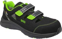BENNON BENNON WIDEON S1PS ESD NM 4WIDE SANDAL / Sandale de siguranță cu croială largă S1PS ESD NM - negru/verde 42 (1061021065-42)