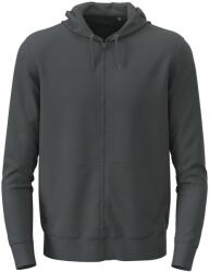 Stedman CLASSIC ZIP HOODIE ST4500 / Hanorac unisex cu fermoar - gri ardezie 4XL (ST4500SLG4XL)