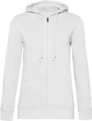 B&C be inspired B&C INSPIRE ZIPPED HOOD DAMĂ / Hanorac damă - alb XL (01W36B00104)