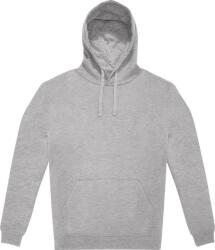 B&C Collection ID. 224 ZIP HOOD / Hanorac unisex cu fermoar - gri deschis XL (01I22462004)