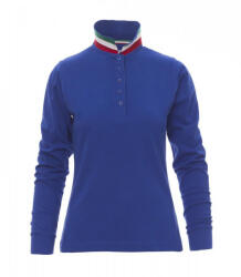 PAYPER LONG NATION LADY 000084-0021 / Tricou polo cu mânecă lungă - albastru regal L (000084002109008L)