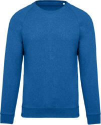 Kariban Vintage K480 / Hanorac bărbătesc din bumbac organic - albastru ocean heather XL (20K480r6004)
