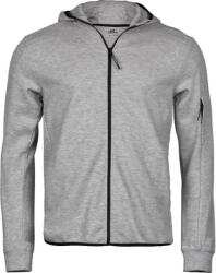 TEE JAYS TJ5706 ATHLETIC / Hanorac bărbătesc cu fermoar - gri melanj M (18570661002)