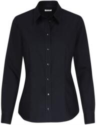 Seidensticker 0604 LSL / Bluză de damă din poplin cu mâneci lungi - negru 44 (780604002xm)