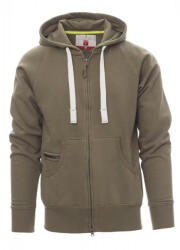 PAYPER DALLAS+ 000021-0001 / Hanorac bărbătesc cu fermoar complet - verde militar XXXL (0000210001070113XL)