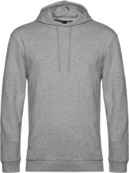 B&C be inspired B&C #HOODIE / Hanorac bărbătesc - gri deschis melanj 4XL (01U03W61014)