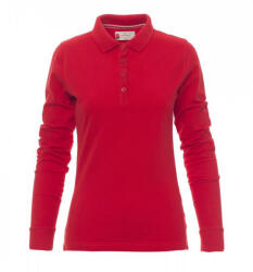 PAYPER FLORENCE LADY 000931-0021 / Tricou polo de damă, cu mânecă lungă - roșu XXL (000931002103000XXL)
