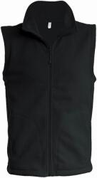 Kariban Vintage LUCA K913 / Vestă bărbătească din fleece - neagră XXXL (20K91300213)