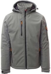 PAYPER CREEK PAD S00330-0489 / Jachetă softshell izolată cu glugă detașabilă - fumuriu/negru M (S00330048913010M)