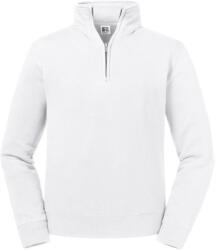 Russell Athletic 270M / Hanorac bărbătesc cu fermoar 1/4 - alb L (10270M00103)