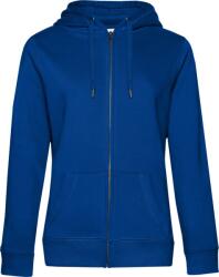 B&C be inspired B&C QUEEN ZIPPED HOOD / Hanorac cu fermoar pentru femei - albastru regal, mărimea S (01W03Q05001)