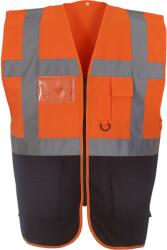 Yoko Vestă multifuncțională YOKO HI-VIS HVW801 / Vestă multifuncțională - HV portocaliu/negru XL (79W801zw104)