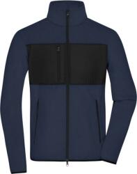 Daiber JN 1312 / Jachetă din fleece pentru bărbați - bleumarin/negru L (02131236103)