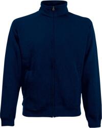 Fruit of the Loom Hanorac FRUIT OF THE LOOM PREMIUM SWEAT JACKET / Hanorac bărbătesc cu fermoar - albastru închis XXL (162228a3605)