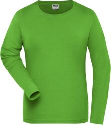 Daiber JN 1803 / Tricou elastic cu mânecă lungă pentru femei - verde lime M (02180304202)