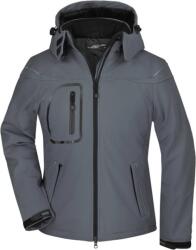 Daiber JN 1001 / Jachetă softshell de iarnă cu 3 straturi pentru femei - carbon L (02100102503)