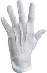 CXS CXS MAWA / Mănuși textile cu ținte din PVC - albe 7 (331000210007)