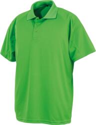 Spiro S 288X AIRCOOL / Tricou polo sport unisex - lime XXXL (29288X12213)