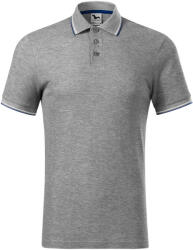MALFINI, a. s MALFINI FOCUS 232 / Tricou polo bărbătesc - gri închis melanj M (2321214)