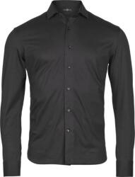 TEE JAYS TJ4030 ACTIVE / Tricou bărbătesc elastic cu mânecă lungă - negru S (18403000201)
