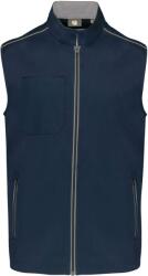 Wk Designed To Work WK CONCEPUTĂ PENTRU LUCRU WK 6148 / Vestă bărbătească din material rezistent - bleumarin/gri XXL (20614838405)